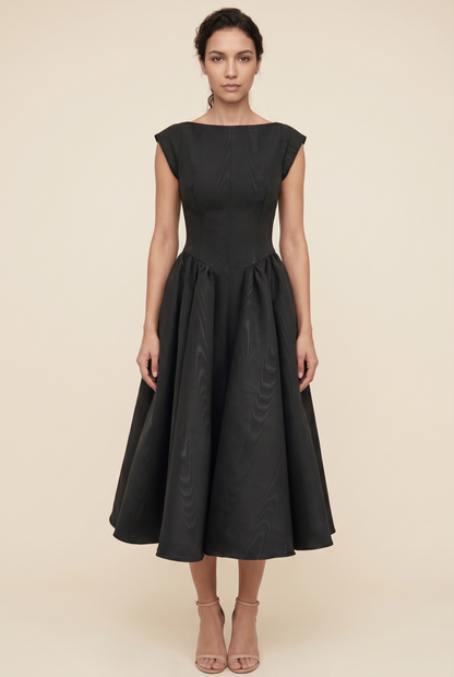 Camille Elegance Midi Dress