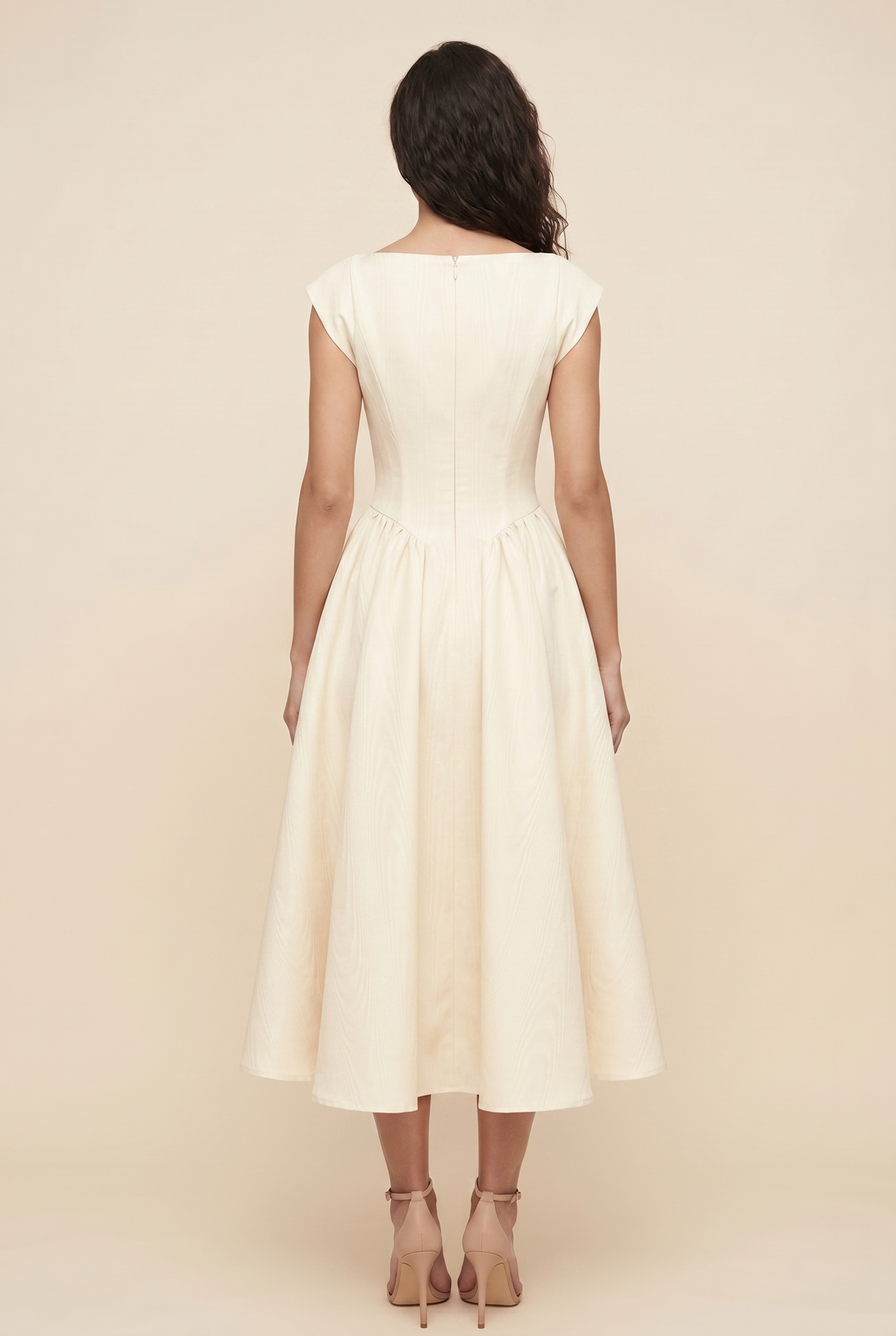 Camille Elegance Midi Dress
