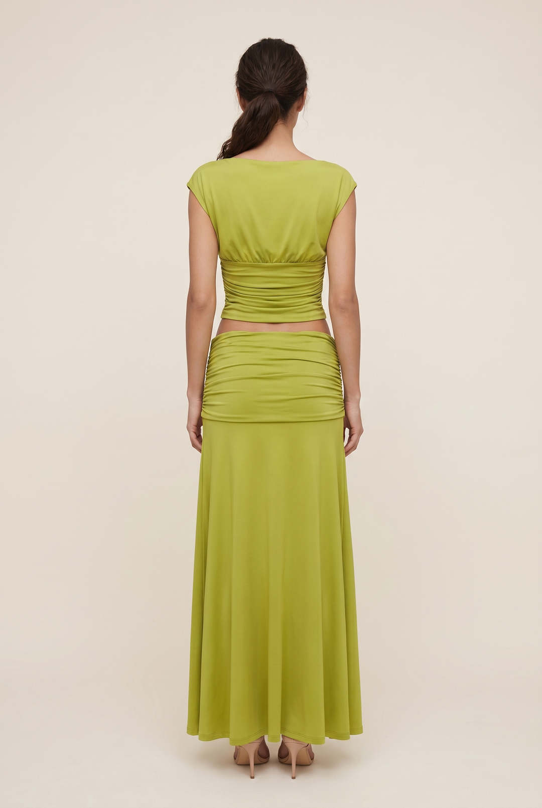 Lora Ruched Maxi Set