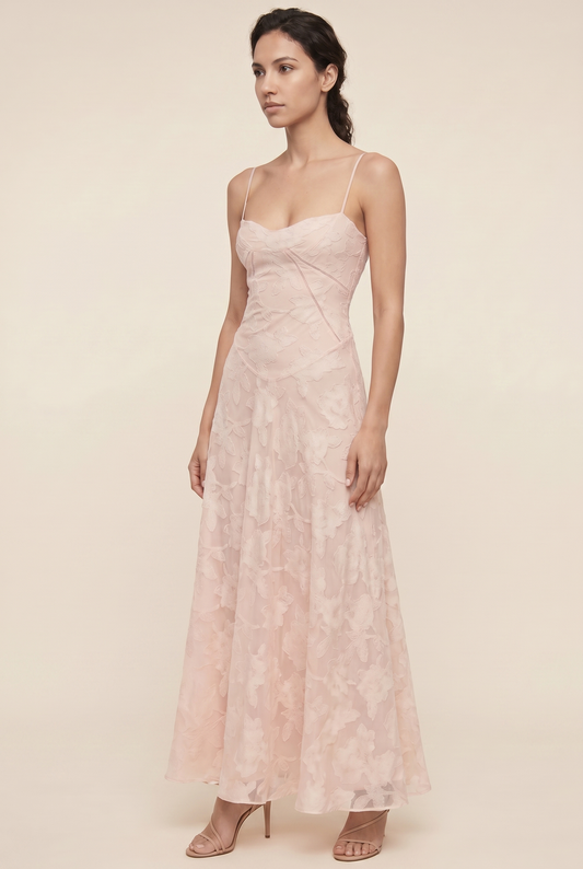 Satin Maxi Dress
