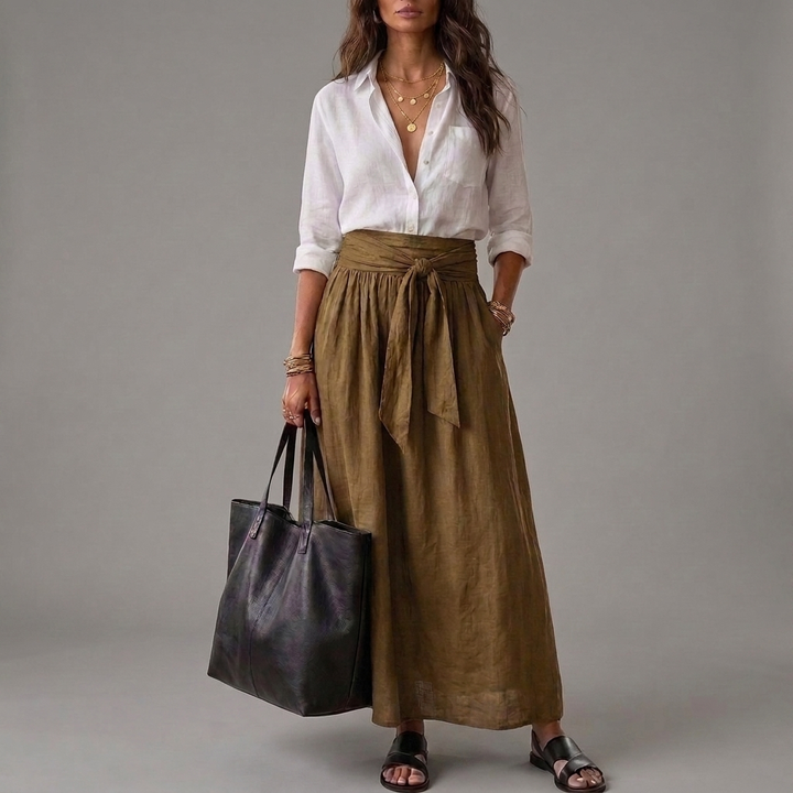 Marion | Tweedelige set met midirok
