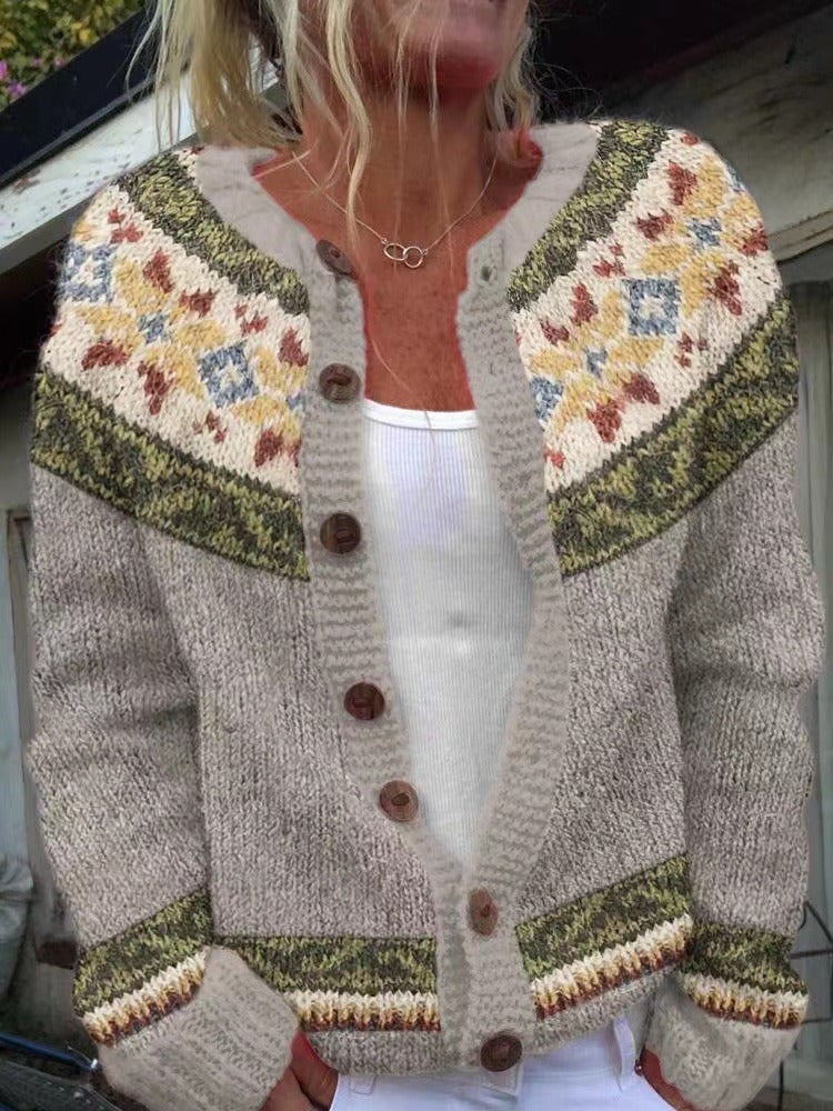 Lilias | Cozy Vintage Cardigan