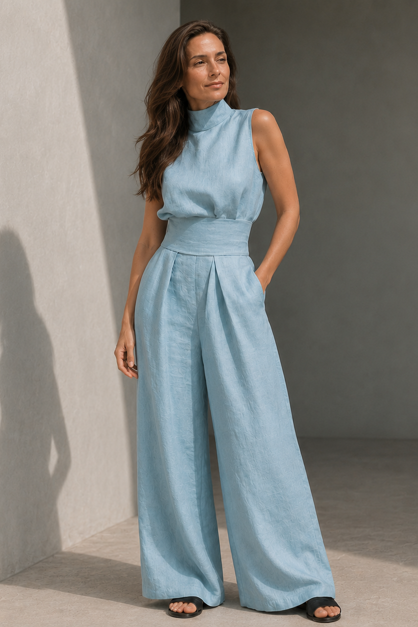 Ellen | Wide-Leg Two-Piece Set