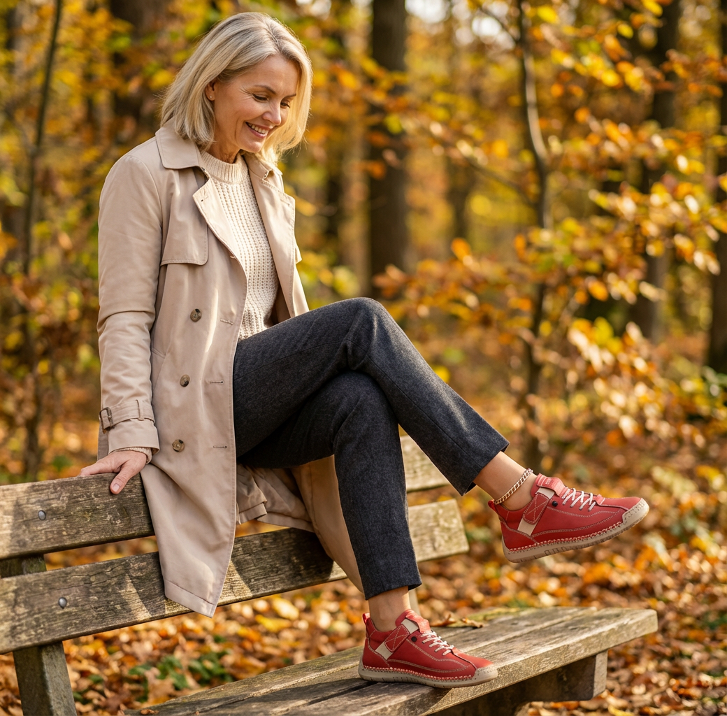 Marian – Comfortable and Orthopedic Walking Sneakers