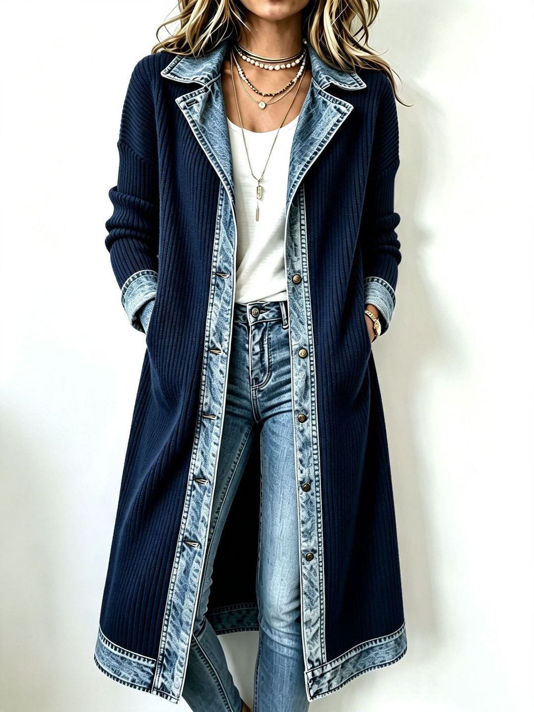 Wilma™ | Casual Longline Knit Cardigan