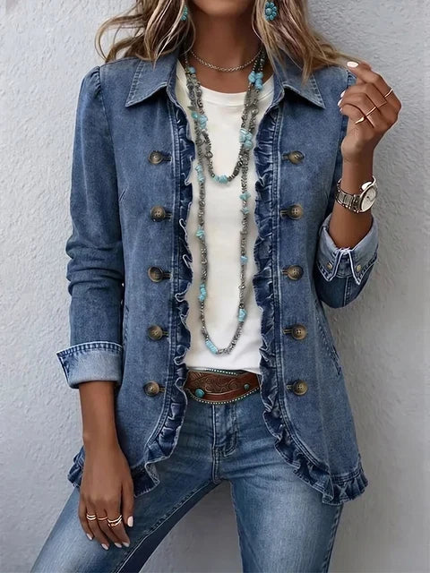 Sabine | Ruffled Floral Jacket