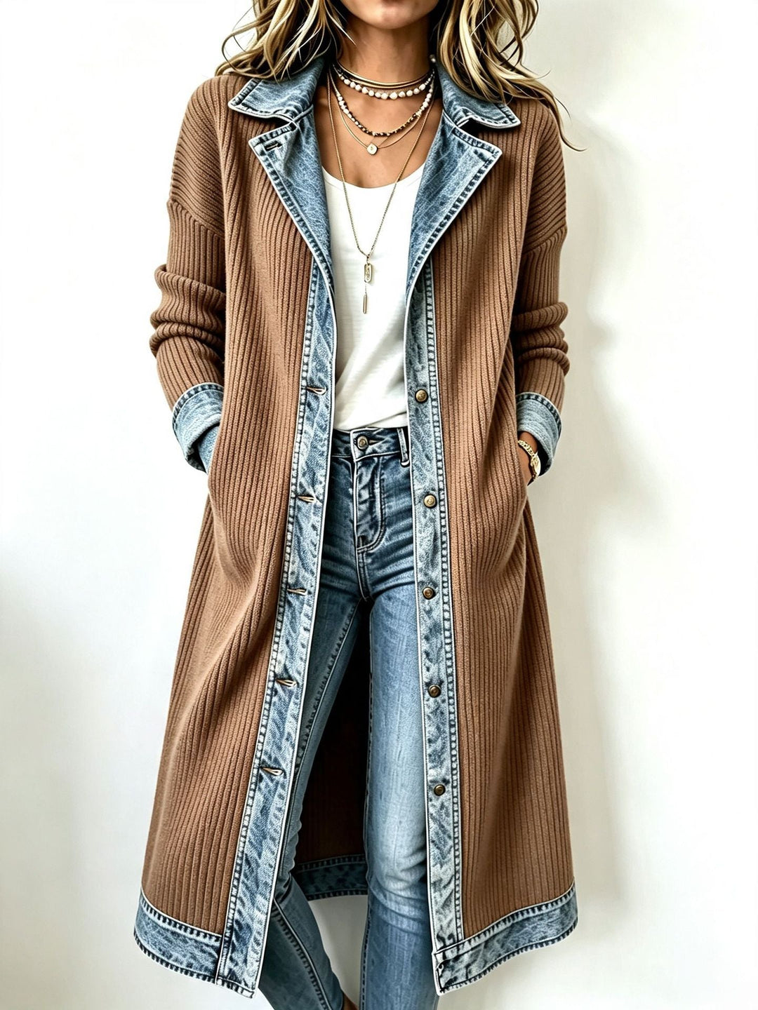Wilma™ | Casual Longline Knit Cardigan